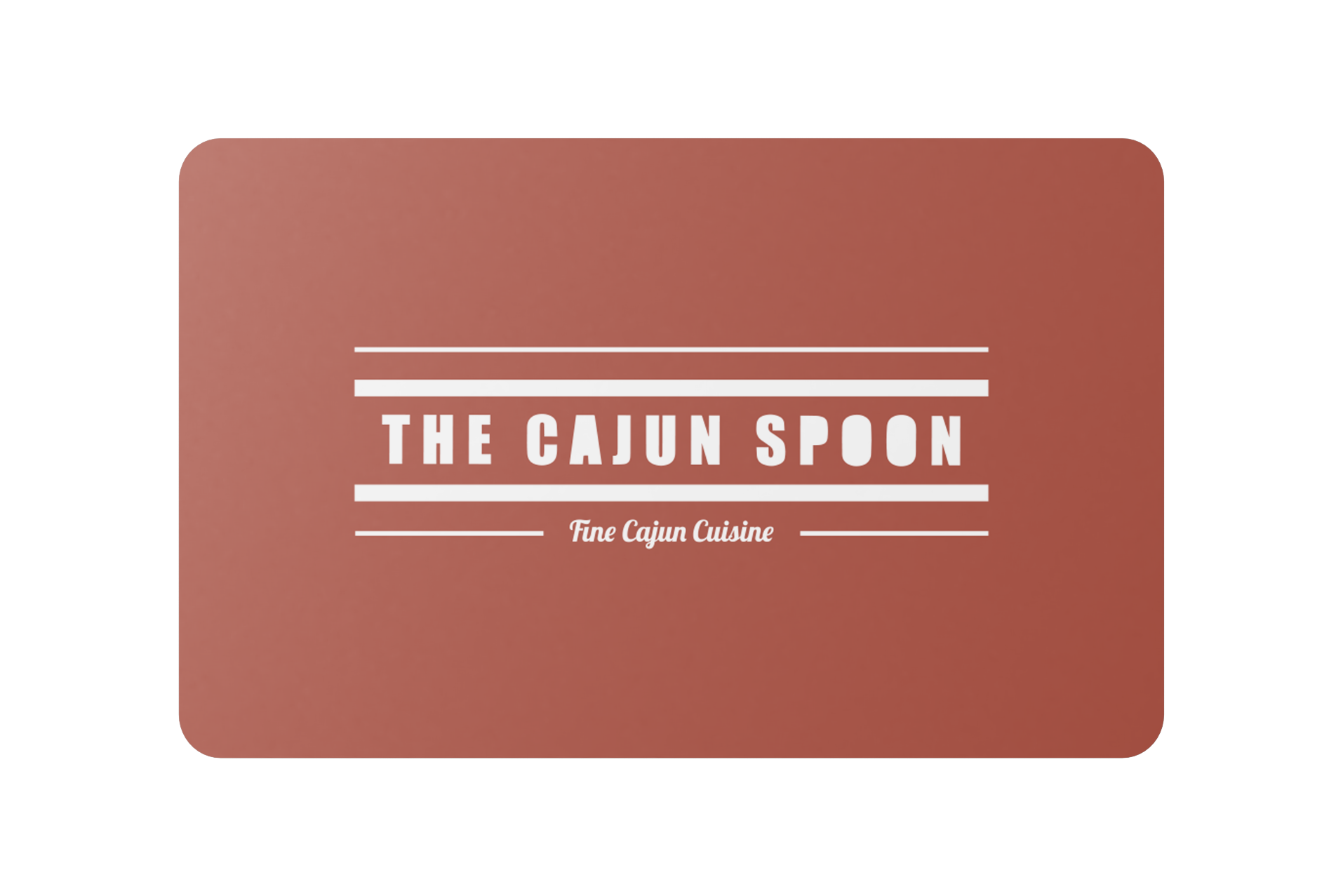 The Cajun Spoon Gift Card - The Cajun Spoon